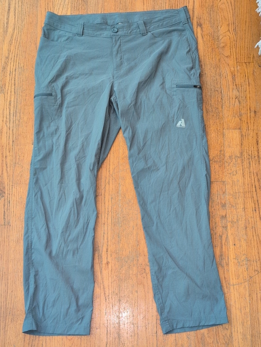 Eddie Bauer Women's Cargo Pants in Slate Blue-Green